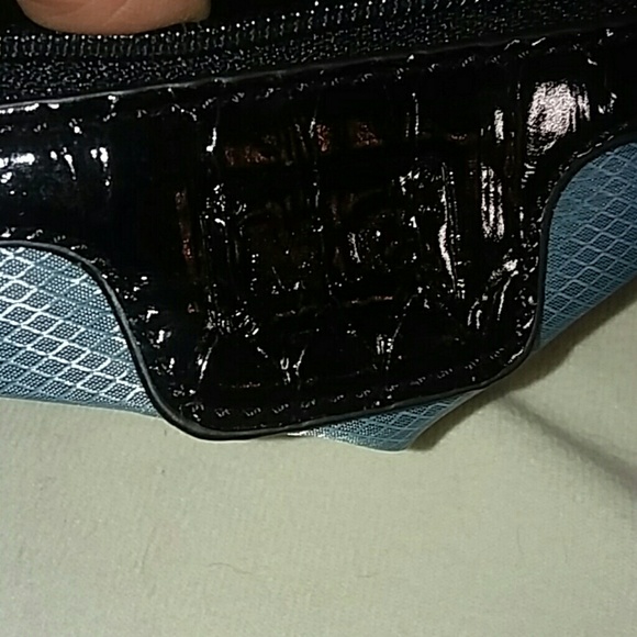 CUTE MC  Marc Chantal LEATHER TRIM PURSE - Picture 5 of 8